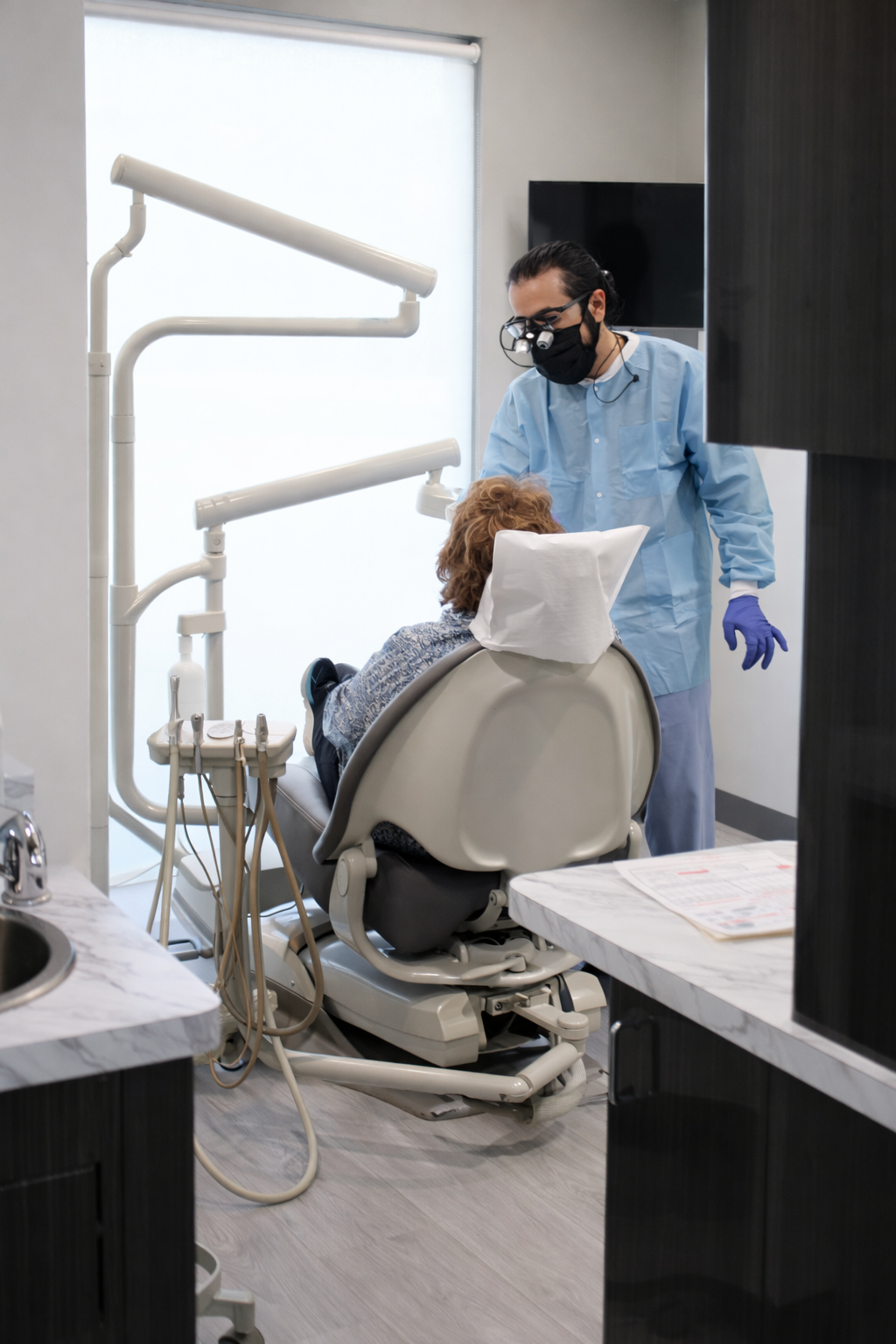 Dental x-ray consultation